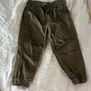 H&M Kids Olive Joggers